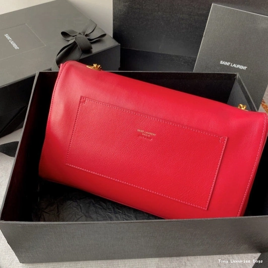 Tony Luxuries SUEDE SMOOTH REVERSIBLE AND IN YSL KATE MEDIUM LEATHER 0723